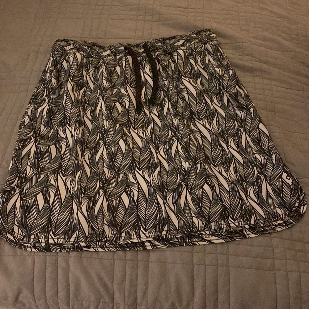 Kavu Ixtapa Skirt, Ink Leaf, size L